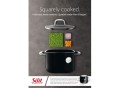 Garnek SILIT Quadro Black - śr. 16 cm / poj. 2,0 l + pokrywka / 30 lat gwarancji / bez niklu
