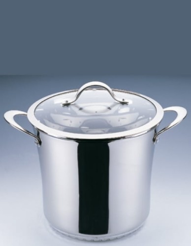 Berghoff Garnek Tulip 26 cm, szklana pokrywa  7.8l, 1102795