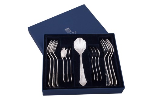 Hefra Romański (połysk) - Zestaw deserowy do ciast 13 szt. | DARMOWA WYSYŁKA