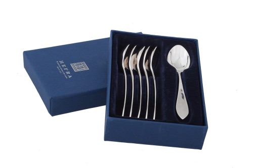 HEFRA Księstwo Warszawskie (plater/połysk) - Zestaw łyżeczki do kawy 6 szt.