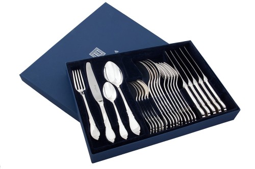 HEFRA Rapsodia (plater/połysk) - Zestaw obiadowy 24 szt dla 6 osób