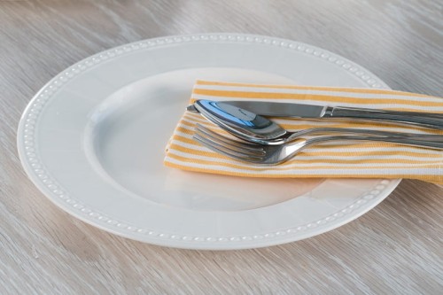 Villa Italia Venice White  - Talerz deserowy 17 cm