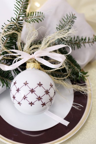 Ćmielów Astra Fryderyka- zestaw OBIADOWY dla 6 osób - TALERZE