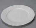 Villa Italia Bari Platin - Talerz płytki 27 cm