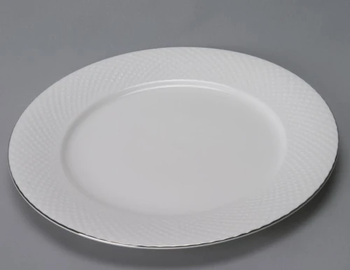 Villa Italia Bari Platin - Talerz płytki 27 cm