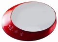 Casa Bugatti Glamour - waga elektroniczna z timerem, czerwona
