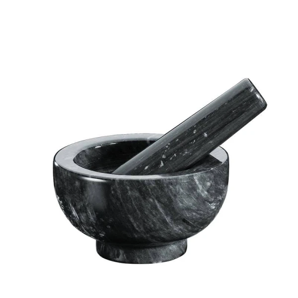 Kuchenprofi - moździerz marmurowy czarny - 11 cm