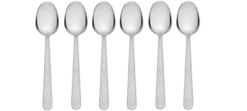 Sztućce GERLACH Deco 31P - 6 szt. łyżeczek do kawy (POŁYSK) Pudełko Ozdobne + Torba GRATIS!