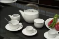 Villa Italia Plus White - Cukiernica z przykrywką