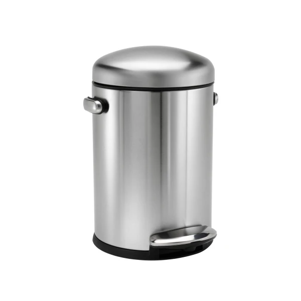 Simplehuman - Kosz na śmieci pedałowy RETRO - stal FPP 4,5 l