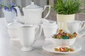 Villa Italia Venice White - Filiżanka do espresso 0,1 l  ze spodkiem PROMOCJA