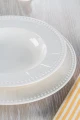Villa Italia Venice White - Talerz płytki 27 cm
