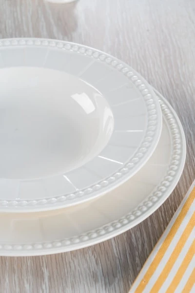 Villa Italia Venice White - Talerz płytki 27 cm