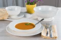 Villa Italia Venice White- talerz głęboki 23 cm