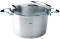 Garnki FISSLER Solea - zestaw 4 garnków ze szklanymi pokrywami  / 10 lat gwarancji