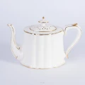 Villa Italia Clara Gold Ivory - czajnik 0,85 l