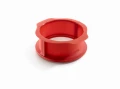 Lekue - Tortownica DUO z talerzem, czerwona 15 cm