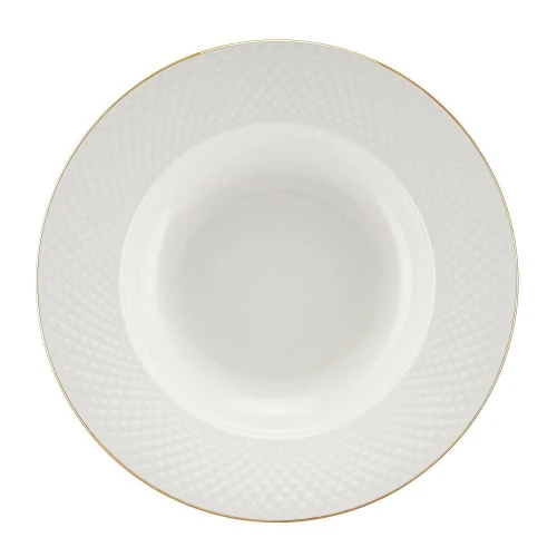 Villa Italia Bari GOLD - Talerz głęboki 23 cm