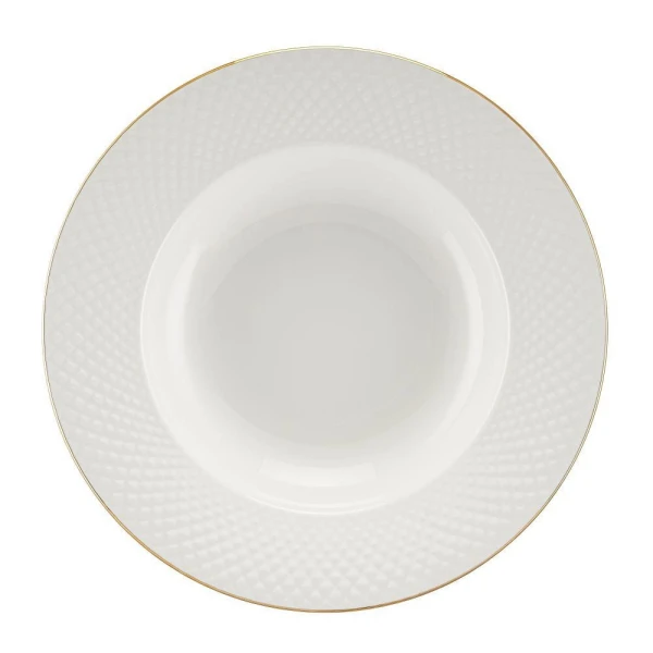 Villa Italia Bari GOLD - Talerz głęboki 23 cm