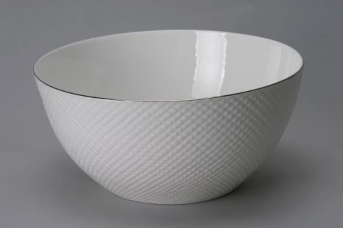 Villa Italia Bari Platin - Salaterka średnica 23 cm
