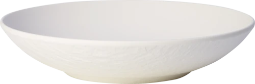 Płaska miska 24cm Manufacture Rock Blanc