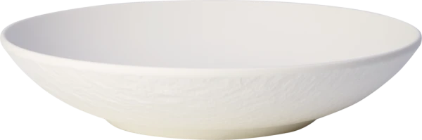 Płaska miska 24cm Manufacture Rock Blanc