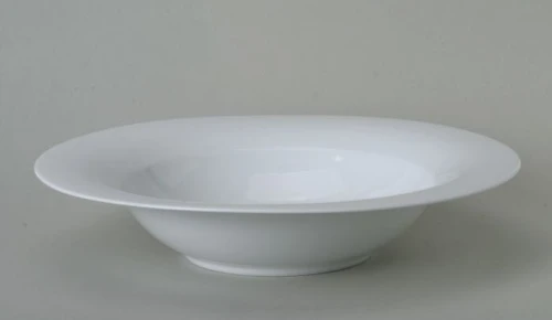 Villa Italia Plus White - Salaterka płaska pod wazę 33,5 cm