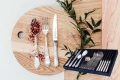 Hefra Model Romański 37 (posrebrzany-oksyda) - Zestaw obiadowy 24 szt. platerowany srebrem próby 999