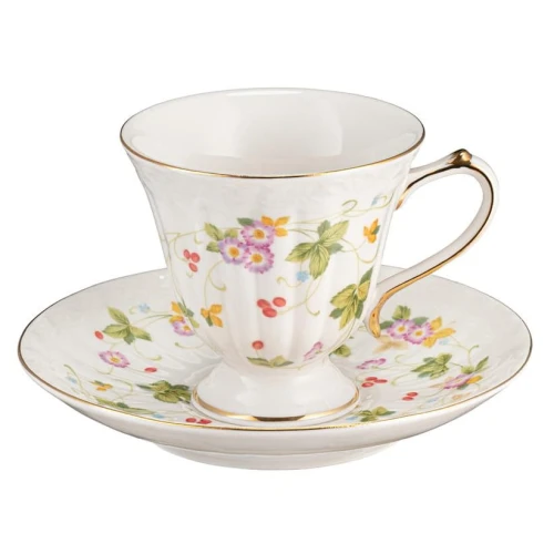 Villa Italia Walencja Ivory - filiżanka ze spodkiem 200 ml