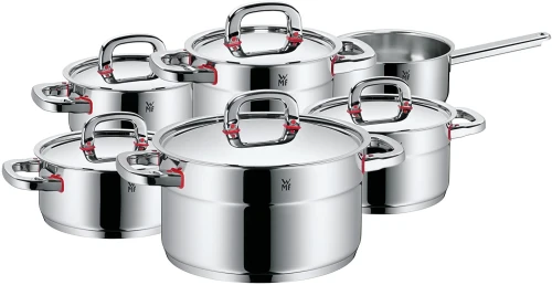 Garnki WMF Premium One - zestaw 6 garnków + pokrywki   technologia Cool+