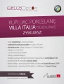 Villa Italia Valentino - zestaw obiadowy dla 12 osób