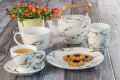Villa Italia Marmo Gold/white - czajnik 1,2l